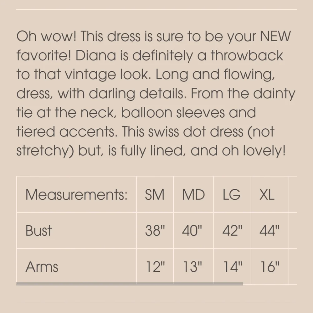 SOLD Diana Swiss dot dress- Antique Rose - Picture 4 of 6